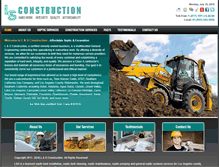 Tablet Screenshot of lsconstructioninc.com